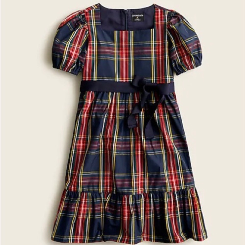Jcrew Size 8 Tartan Dress